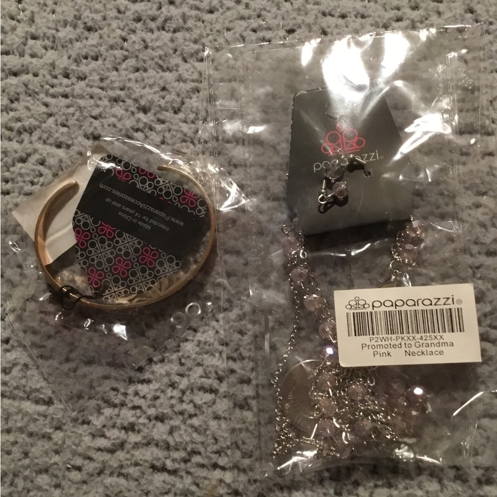 NWT Paparazzi jewelry lot of 2 MOTHER & GRANDMA bracelet and necklace